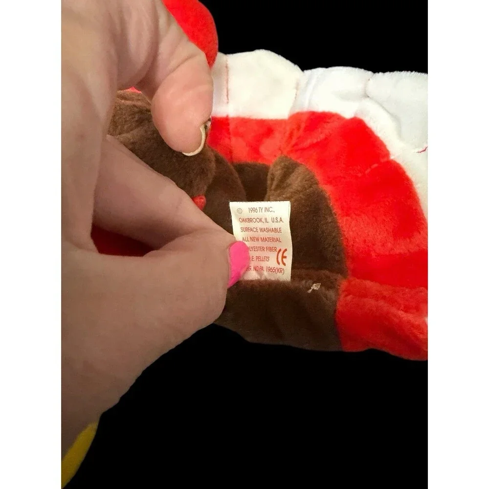 2 TY Beanie Babies – GOBBLES the Turkey (5.5 in) With Hang Tags Retired